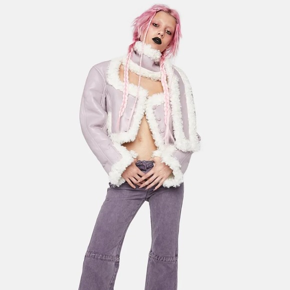 Dollskill Nodress Lilac Purple Cropped Jacket - Picture 11 of 13